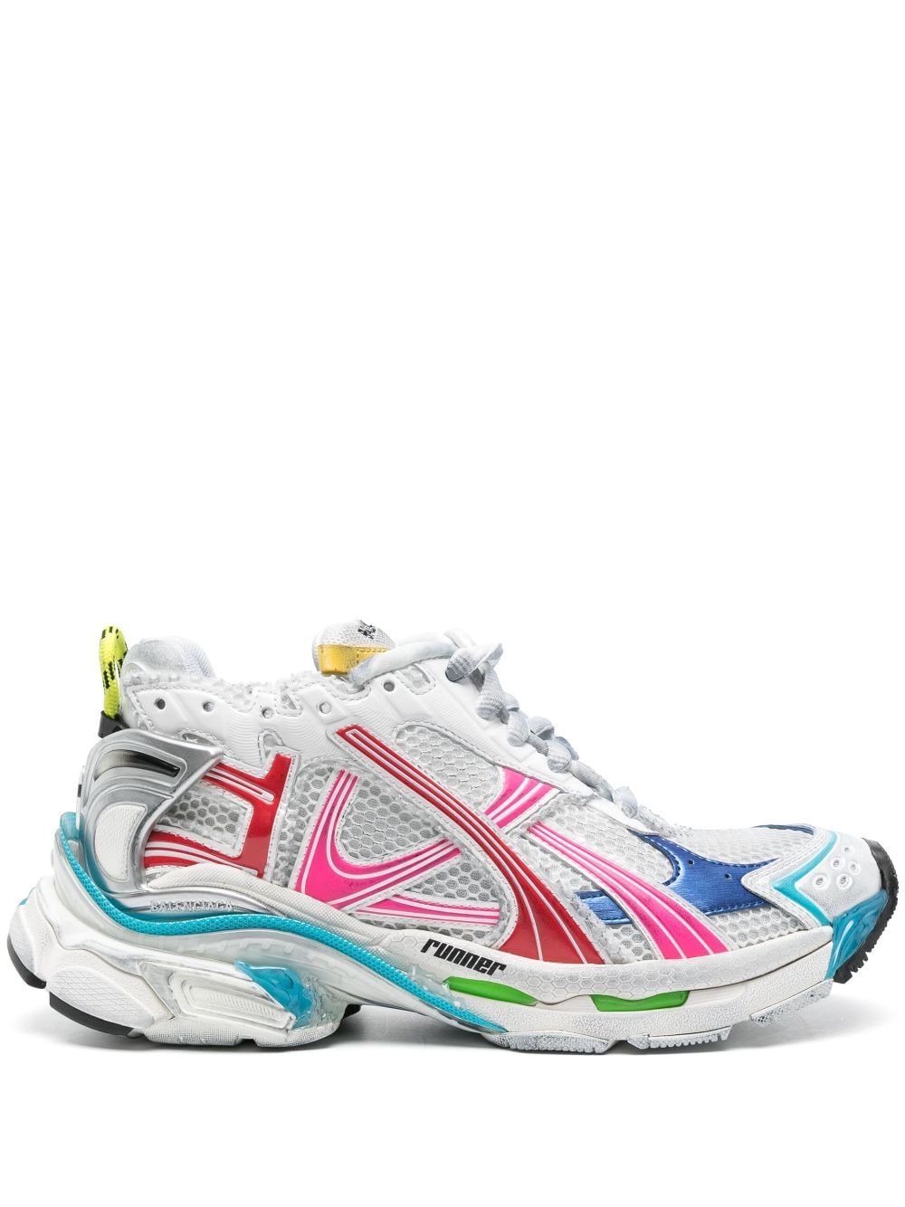 Balenciaga Runner Sneakers In MultiColour