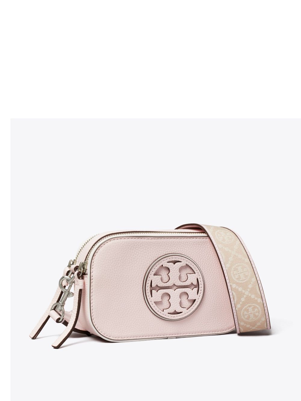 Tory Burch Tory Burch Mini Miller Crossbody Bag In Powder