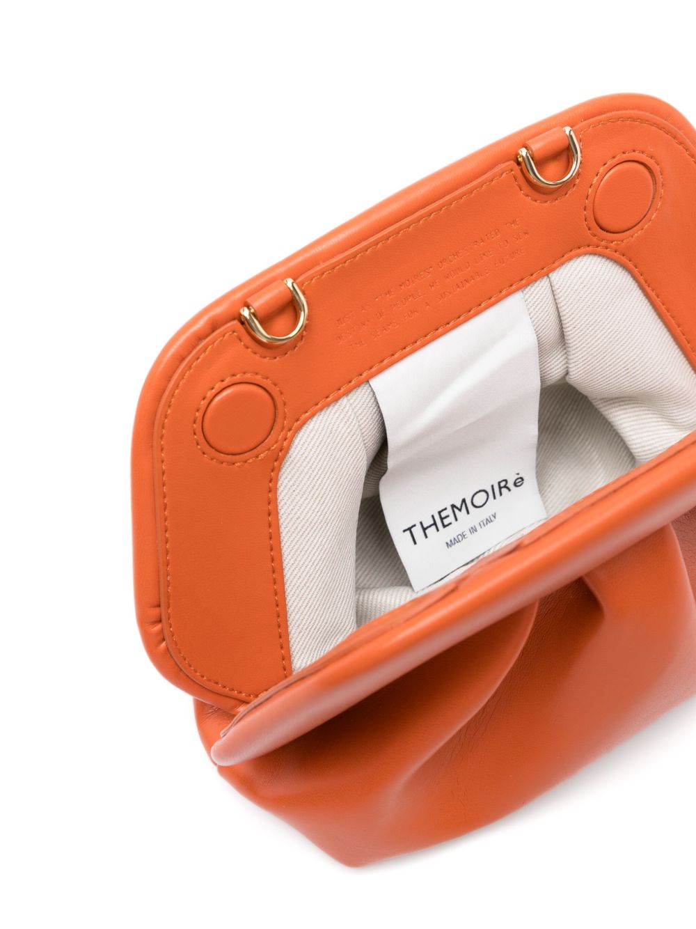 THEMOIRE' Gea Clutch Bag In Orange