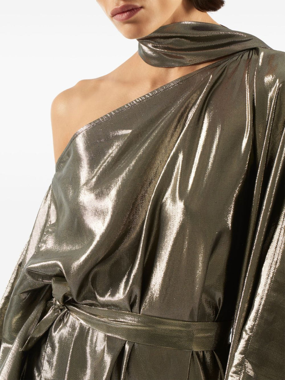TALLER MARMO PRE Taylor Seventies Maxi Dress In Golden