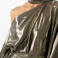 TALLER MARMO PRE Taylor Seventies Maxi Dress In Golden