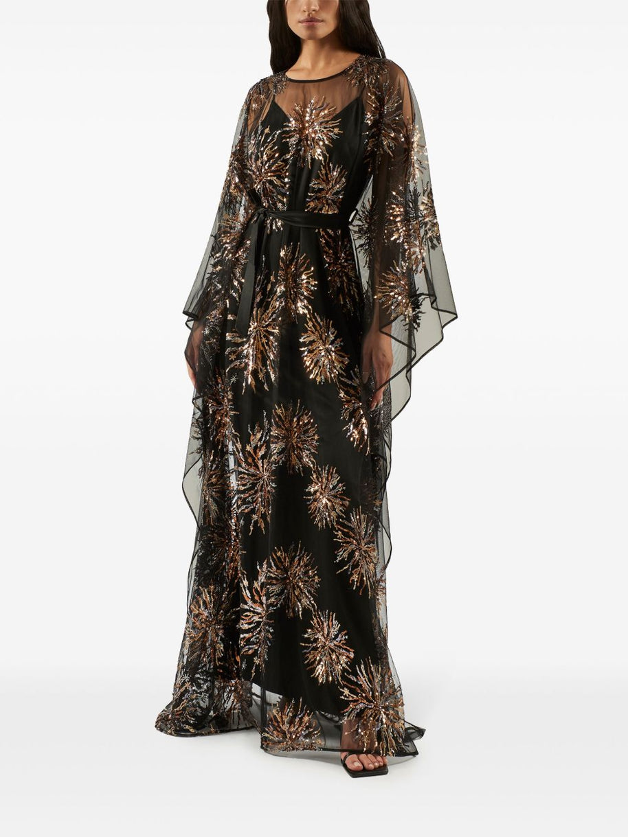 TALLER MARMO PRE Gran Soliel Kaftan In Black