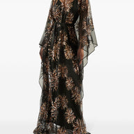 TALLER MARMO PRE Gran Soliel Kaftan In Black