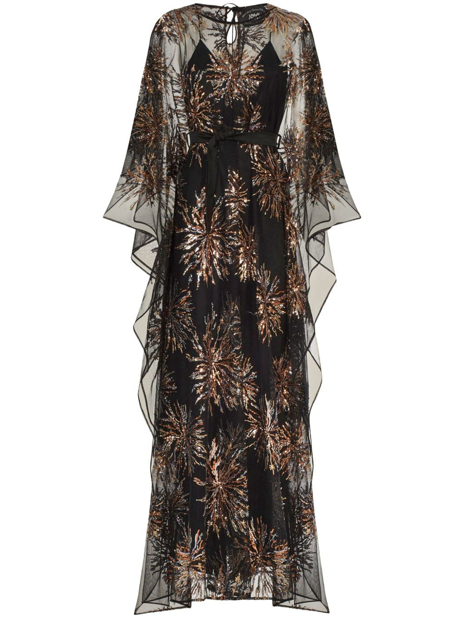 TALLER MARMO PRE Gran Soliel Kaftan In Black