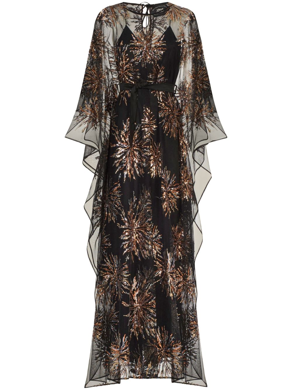 TALLER MARMO PRE Gran Soliel Kaftan In Black