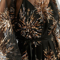 TALLER MARMO PRE Gran Soliel Kaftan In Black