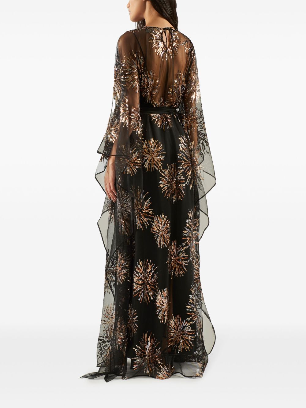 TALLER MARMO PRE Gran Soliel Kaftan In Black