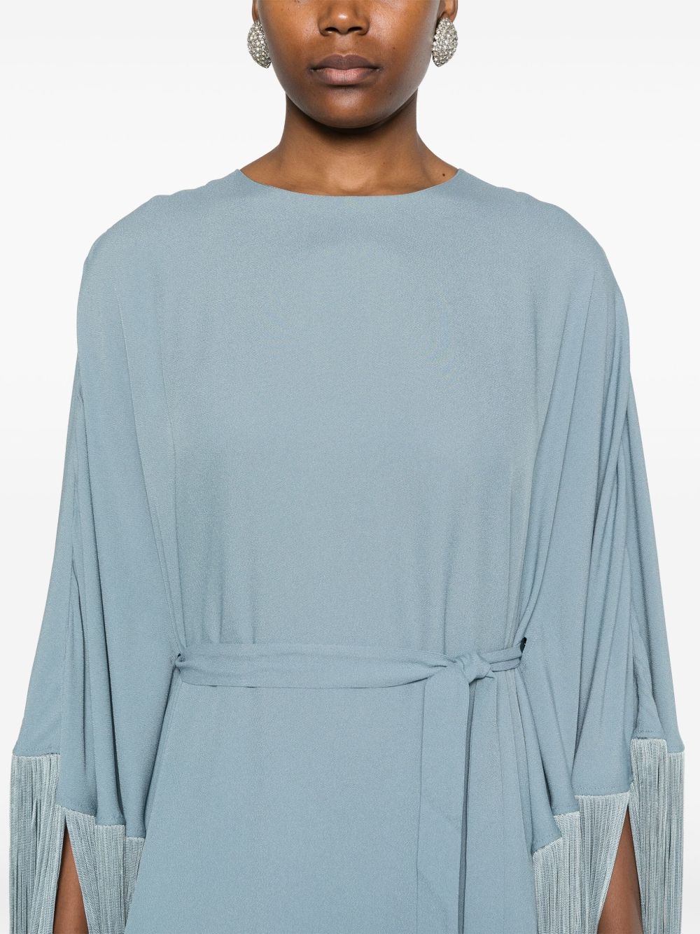 TALLER MARMO PRE Bohemia Maxi Dress In Clear Blue