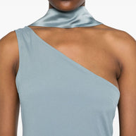 TALLER MARMO PRE Caroline Maxi Dress In Clear Blue