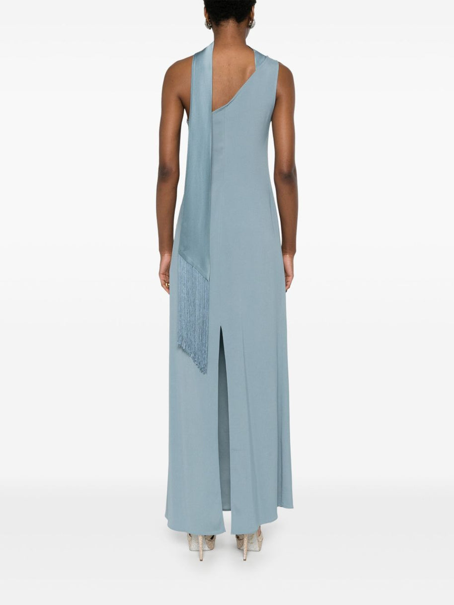 TALLER MARMO PRE Caroline Maxi Dress In Clear Blue
