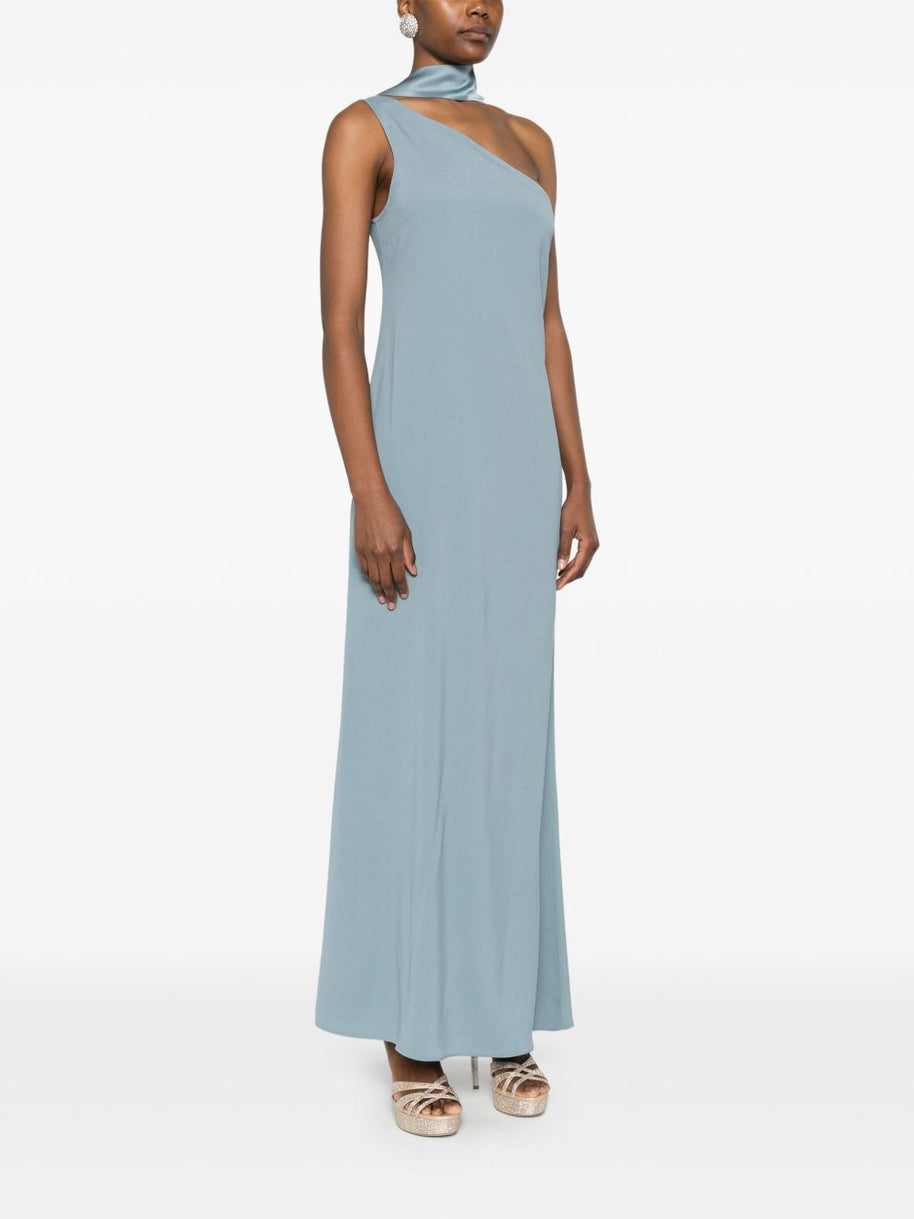 TALLER MARMO PRE Caroline Maxi Dress In Clear Blue