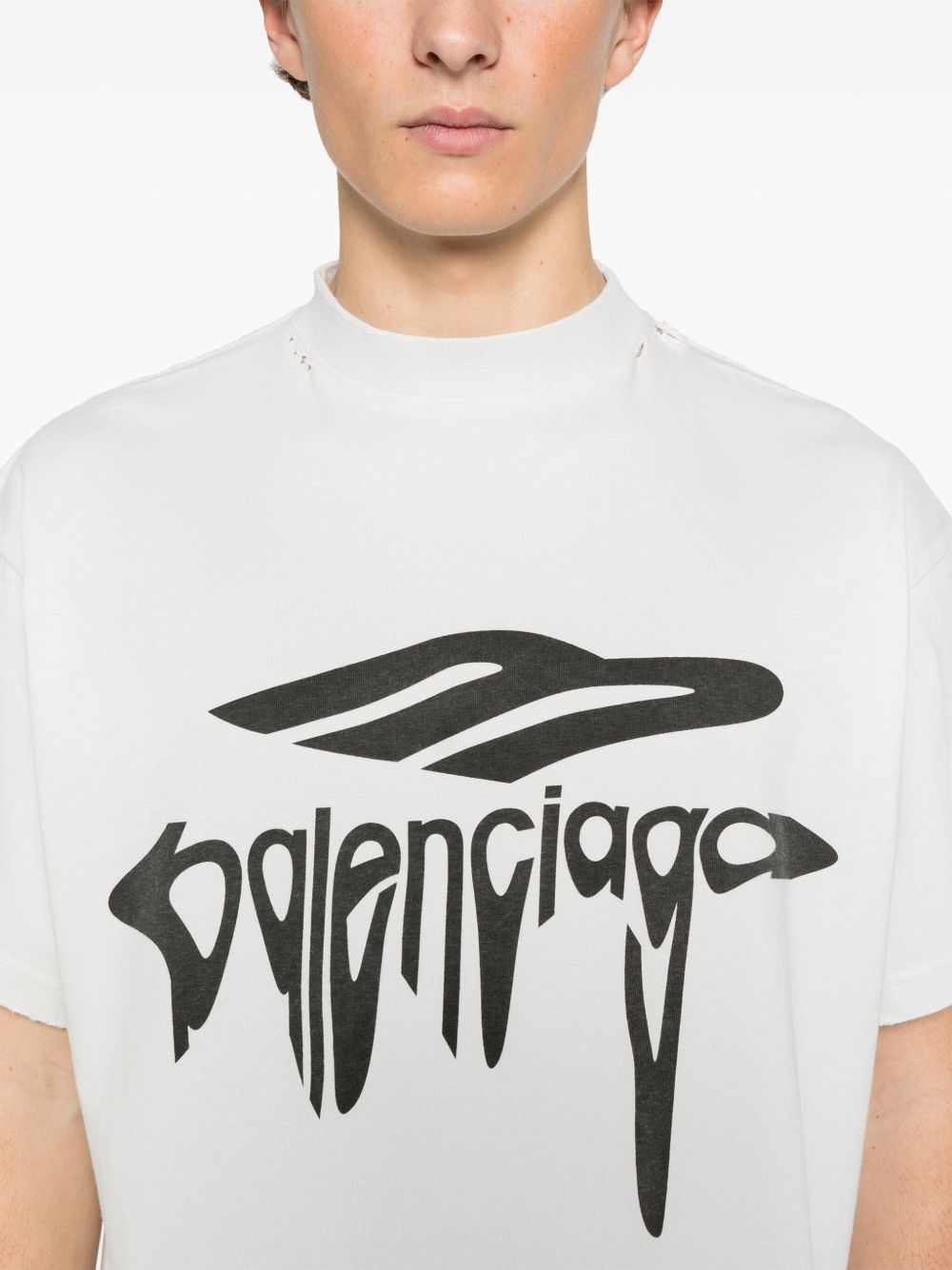 Balenciaga T-shirts And Polos White