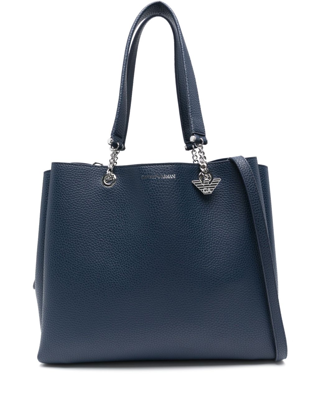 Emporio Armani Faux Leather Shopper Bag