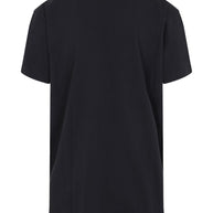 Balenciaga Optical Cotton T-shirt - Black