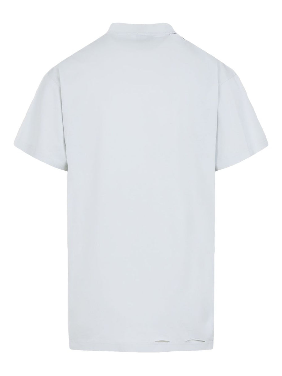 Balenciaga Optical Cotton T-shirt - White