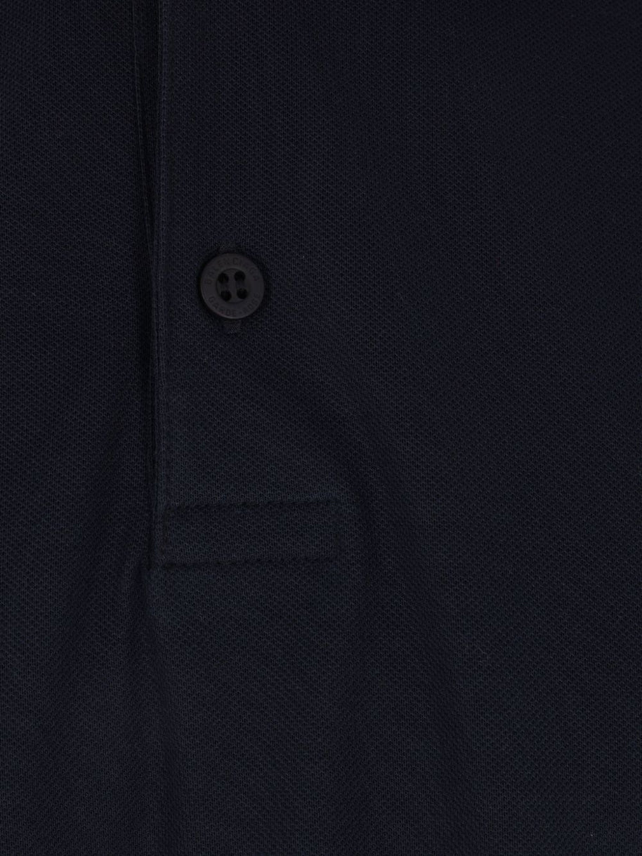 Balenciaga Interwined Cotton Polo Shirt - Blue