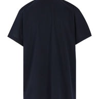 Balenciaga Interwined Cotton Polo Shirt - Blue