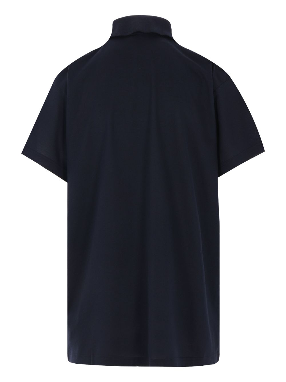 Balenciaga Interwined Cotton Polo Shirt - Blue