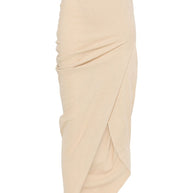 Cortana Mite Long Skirt Beige