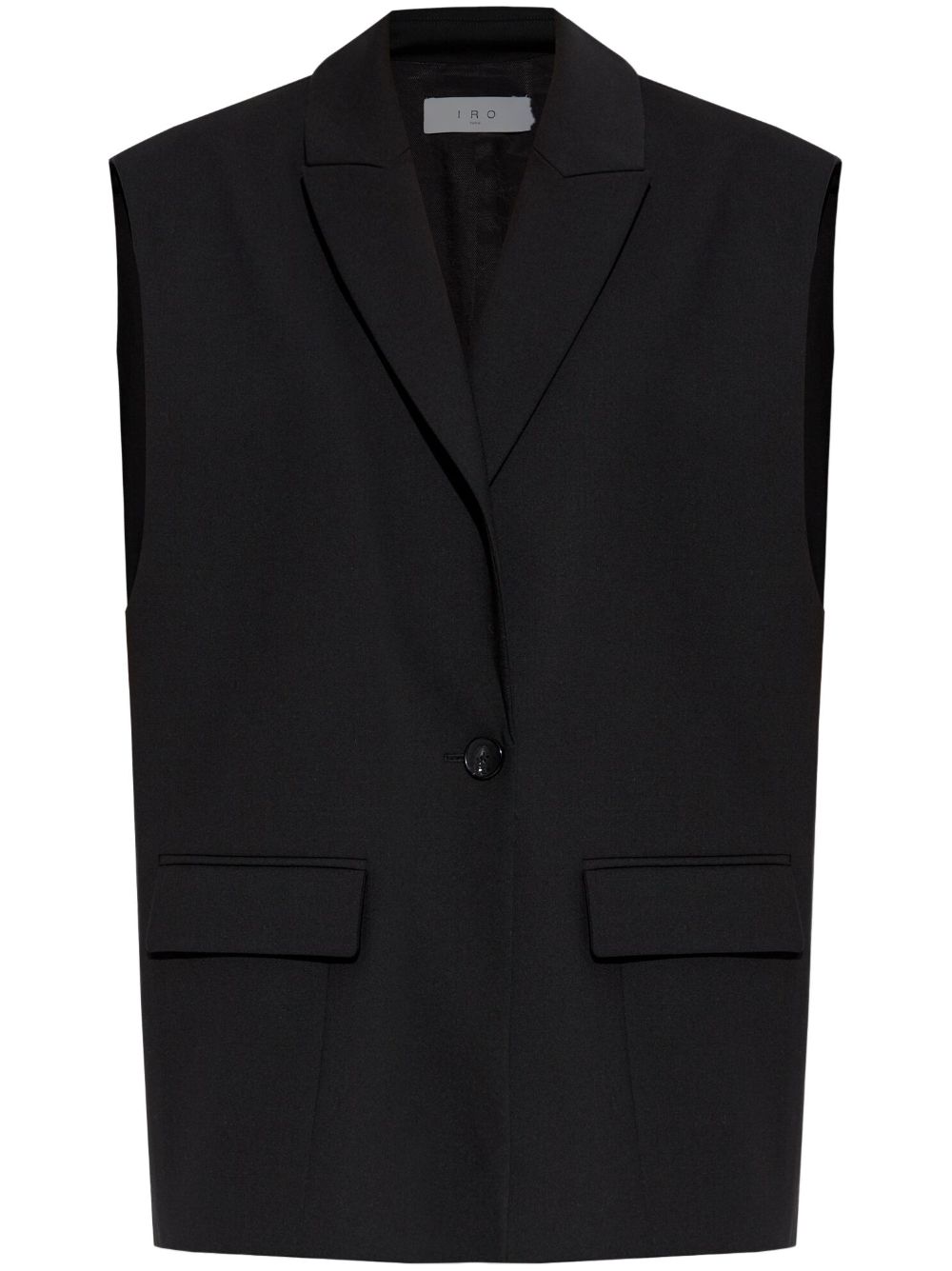 Iro Cynesa Sleeveless Blazer In Black