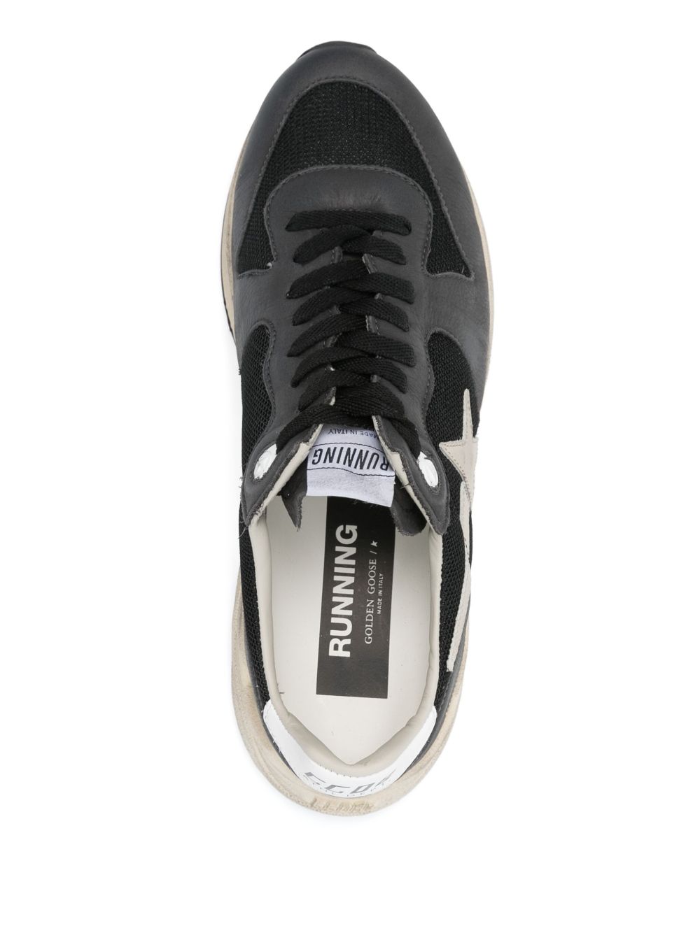 Golden Goose Running Sole Sneakers Black