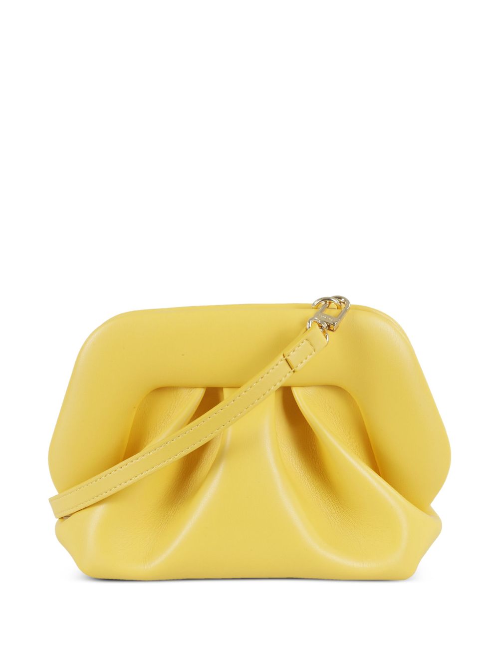 THEMOIRE' Tia Clutch Bag In Yellow