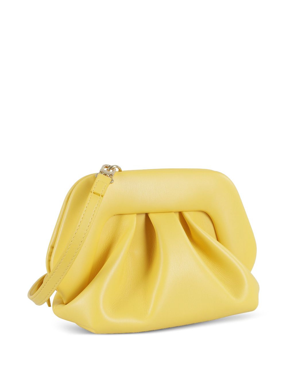 THEMOIRE' Tia Clutch Bag In Yellow