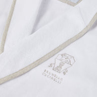 Brunello Cucinelli Cotton Bathrobe - White