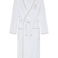 Brunello Cucinelli Cotton Bathrobe - White