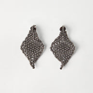 Brunello Cucinelli Sculptured Silver Earrings