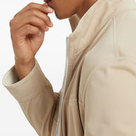 Brunello Cucinelli Reversible Leather Bomber Jacket - Cream