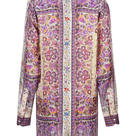 Pierre Louis Mascia Silk Shirt In Purple