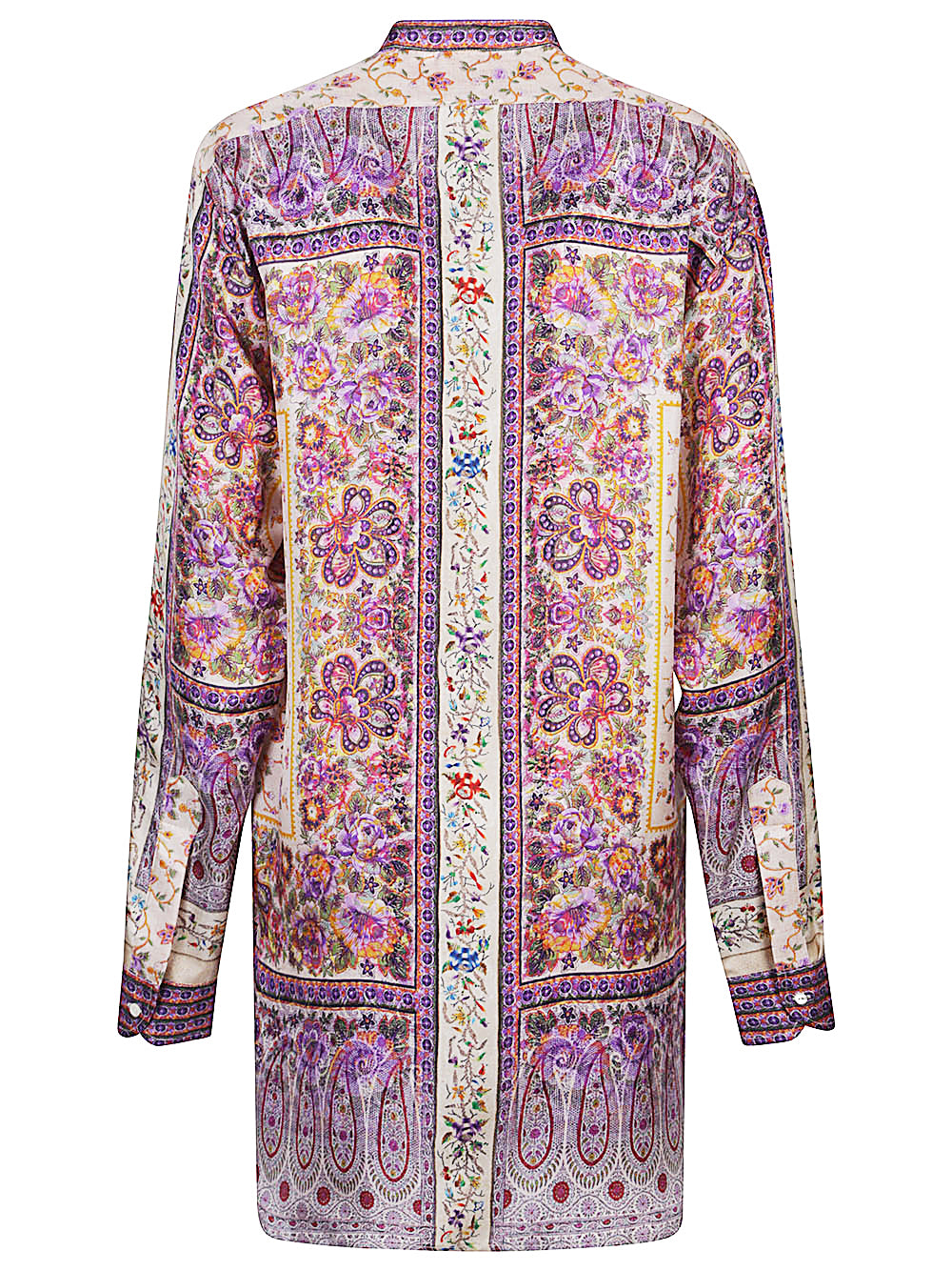 Pierre Louis Mascia Silk Shirt In Purple
