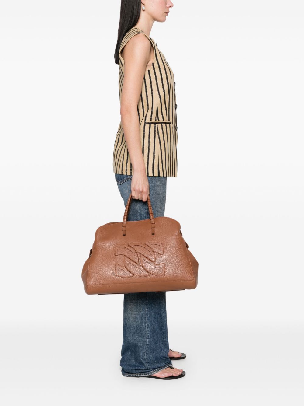 Casadei Park Avenue Bag In Brown