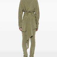 Cortana Silk Jumpsuit In Green