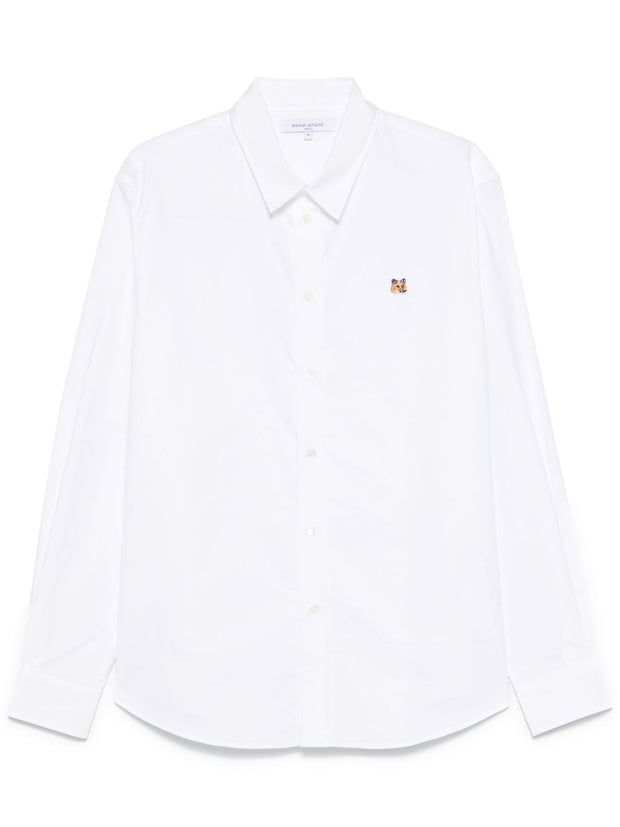 Maison Kitsuné Maison Kitsune Classic Shirt Wth Fox Head Logo