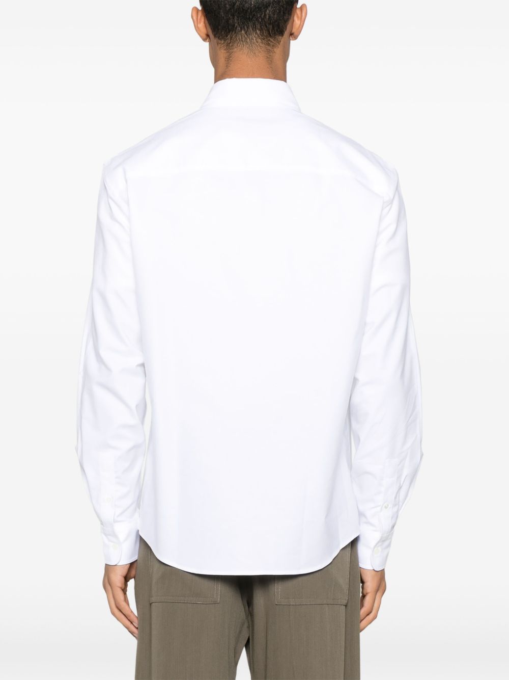 MAISON KITSUNE' Fox Head Shirt In White