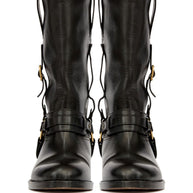 Isabel Marant Heiko Leather Boots - Black