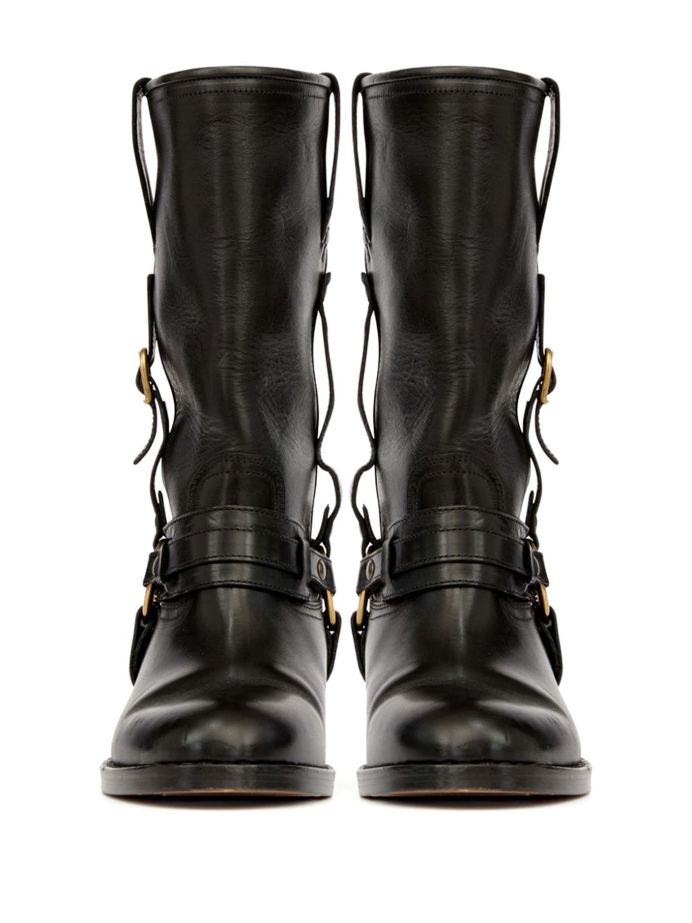 Isabel Marant Heiko Leather Boots - Black