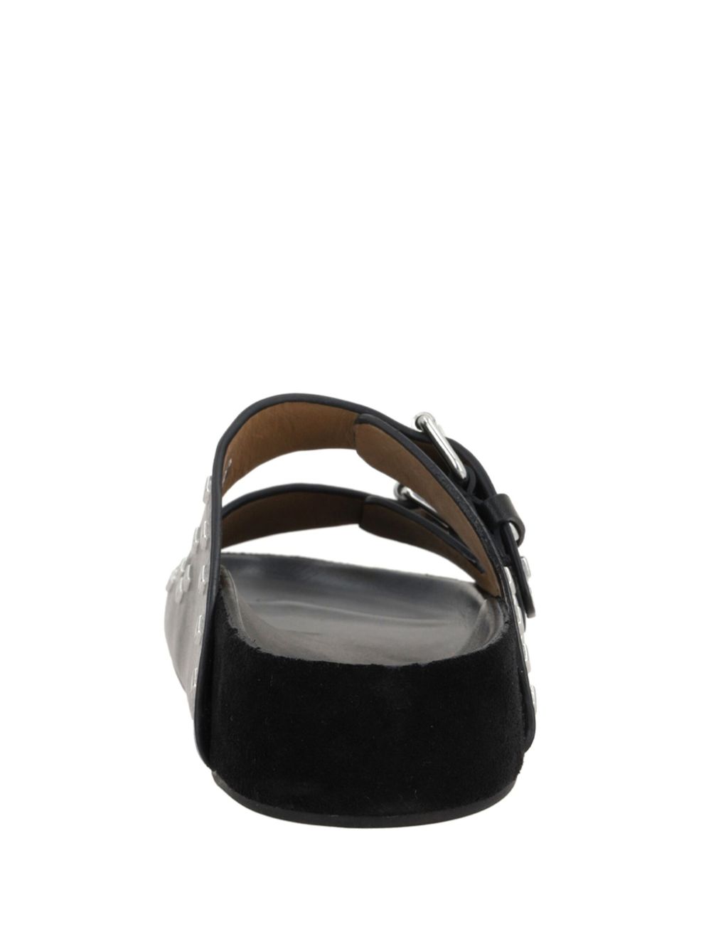 Isabel Marant Lennyo Leather Sandals Black