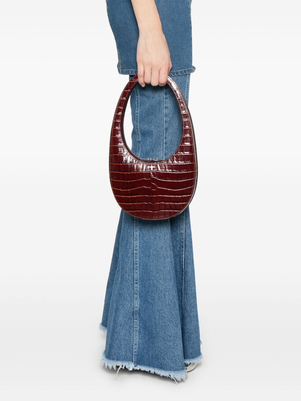 Coperni Swipe Handbag In Brown