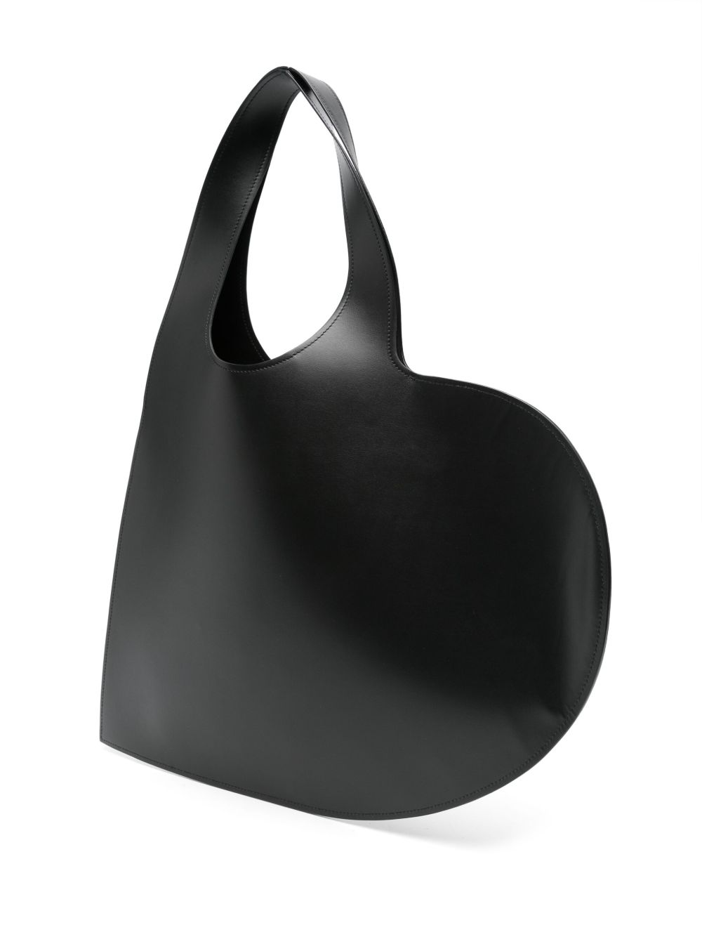 Coperni Heart Tote Bag In Black