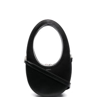 Coperni Swipe Handbag With Shoulder Strap In Black