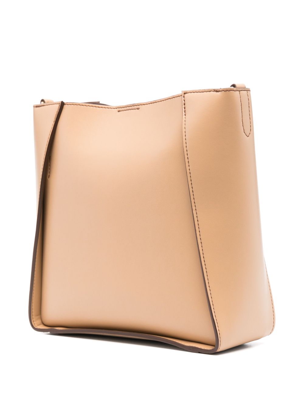 Stella McCartney Logo Crossbody Bag In Beige