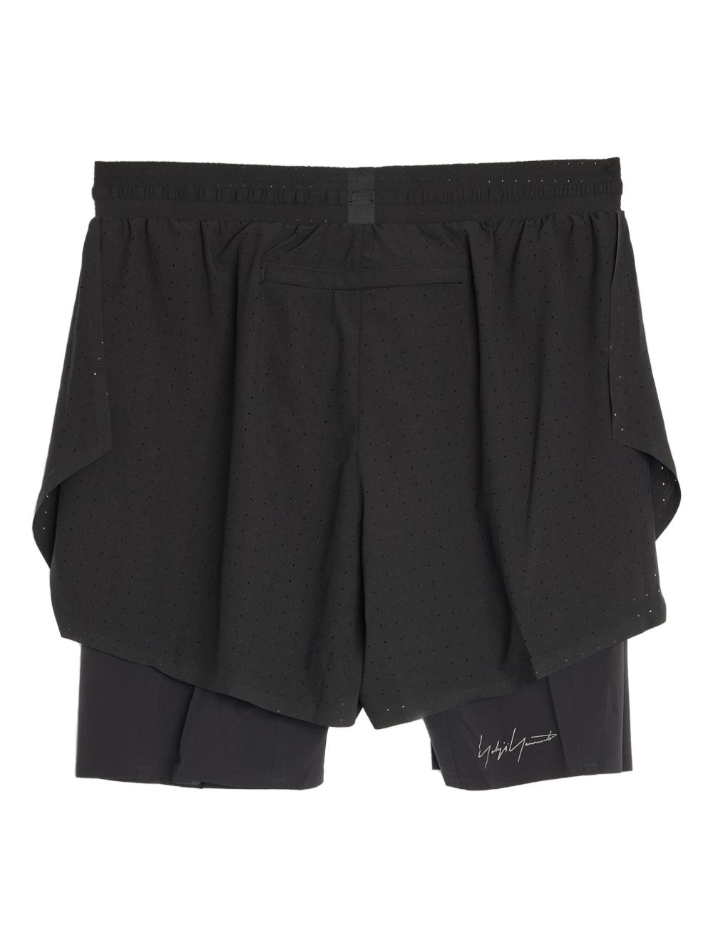 Y-3 Shorts Layered Shorts In Black