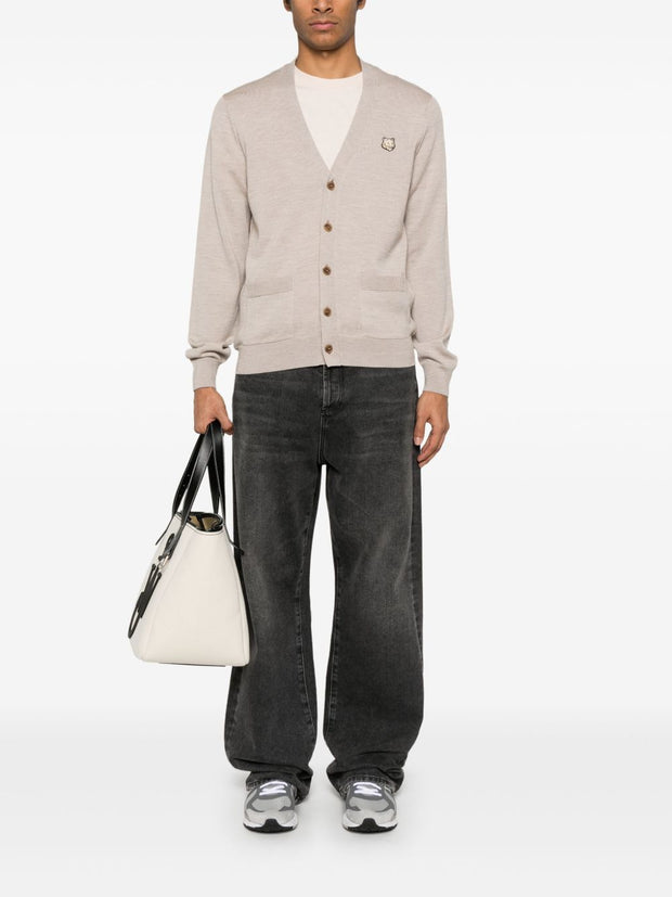 Maison Kitsuné Maison Kitsune Fox Motif Cardigan