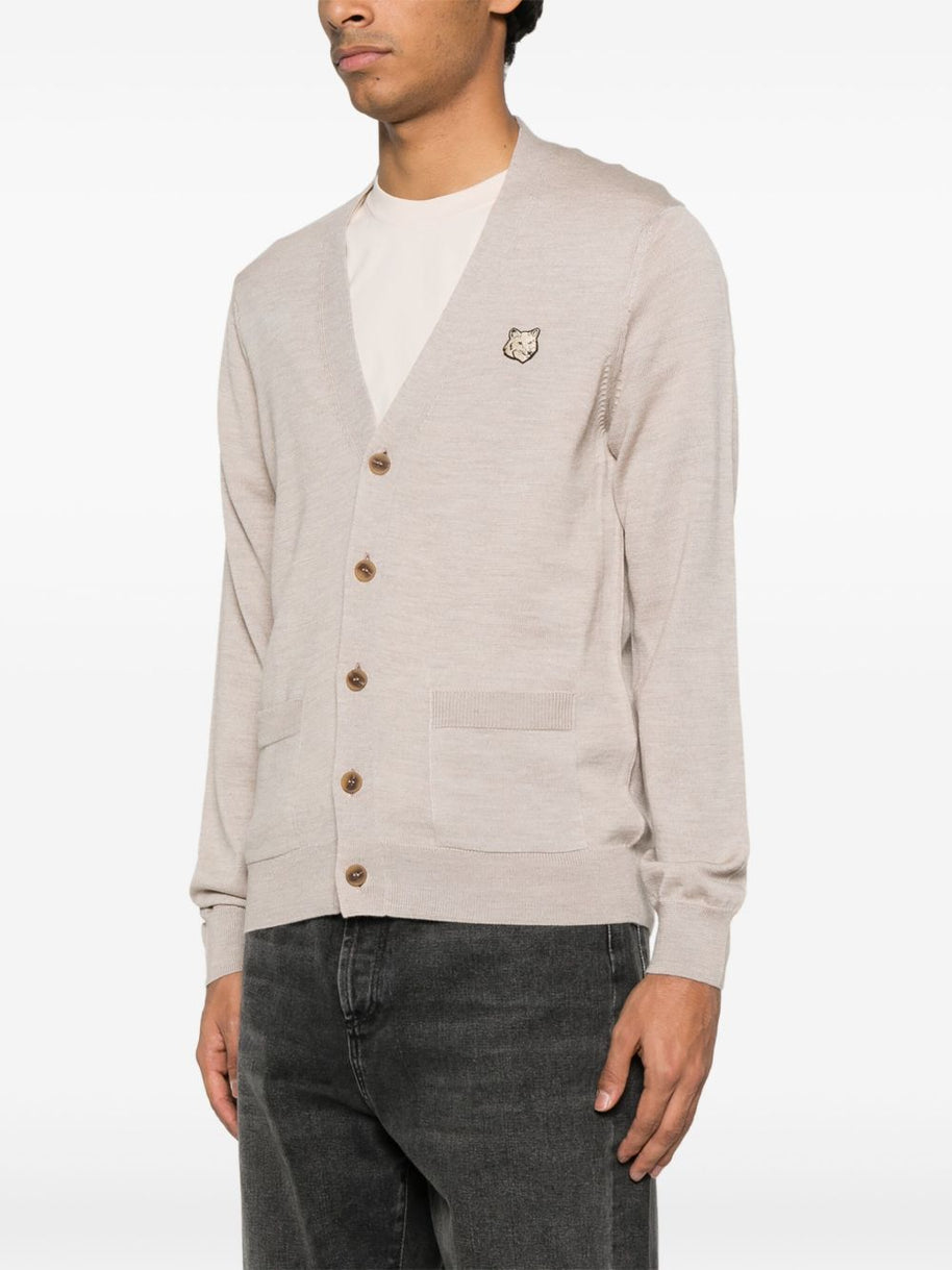 Maison Kitsuné Maison Kitsune Fox Motif Cardigan