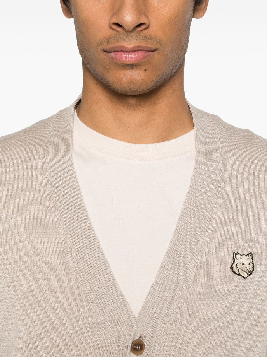 Maison Kitsuné Maison Kitsune Fox Motif Cardigan