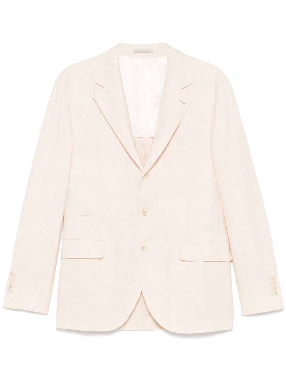 Brunello Cucinelli Wool Single Breasted Blazer