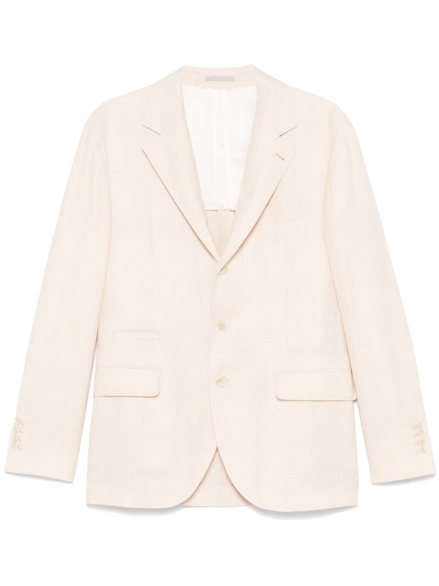 Brunello Cucinelli Wool Single Breasted Blazer